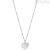 Nomination Magic heart necklace 028403/022 steel with crystals