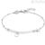Heart bracelet with pearls Nomination Melodie woman 147710/001 925 silver