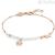 Flower bracelet with pearls Nomination Melodie woman 147710/061 925 silver