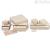 Mix and Match Rosé Mouth Earring RZO020R 925 Silver Stories collection
