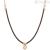 Tennis Chic Necklace & Charm Nomination 148602/002 heart woman Silver 925 Rose Gold