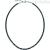 Breil Kaleido men's necklace TJ2986 steel with black discs