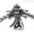 Trollbeads Scarecrow Beads Silver TAGBE-20196. Beads made of silver in the shape of a scarecrow