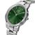 Daniel Wellington Iconic Link Emerald 40mm Silver men's watch DW00100427 green dial