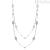 Brosway tailor double wire necklace in perforated steel BIL01