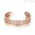 Brosway pierced rose gold rigid bracelet Tailor BIL12A 316 steel