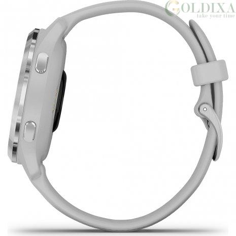 Garmin Venu 2S Ladies' White Silicone Strap Smartwatch