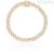 Golden bracelet Mabina 533454-M 925 silver with zircons