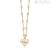 Mother Mabina rosé necklace 553407 925 silver with zircons