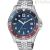 Aqua108th Vagary by Citizen men's blue watch VD5-015-73 only time steel