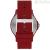 Armani Exchange men's red silicone watch only time AX2422