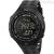 Sector men's digital watch black R3251541001 EX-29 plastic and silicone