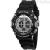 Sector black digital watch for men R3251544001 EX-32 plastic and silicone