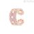 Anello donna cristalli Stroili ottone rosato 1671090 Crystal Bubble
