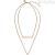 Breil B Essential woman necklace in white diamond steel TJ3010.