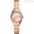 Fossil Scarlette Micro ES5038 rose gold time only watch with crystals