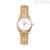 Breil woman watch in satin Ip Gold steel Sinuous Watches model tw1905