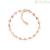 Amen Tennis Bracelet with pink zircon drops BRGORRO3 Silver 925