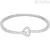 Mabina woman bracelet 533018 / M silver heart zircons