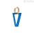 Single earring Valentina Ferragni Blue 925 Silver DVF-OR-BA1 Uali Blue
