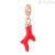 Pink red enamel coral pendant RZ189 925 silver