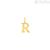 Woman pendant letter R 9Kt Yellow Gold Stroili 1411869 Poeme