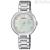 Vagary women's watch by Citizen Flair white with crystals IU2-618-11