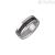 Breil Joint man ring silver and black TJ3053 mis. 23