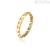 Brosway woman ring golden dotted band BWYA02C WITHYOU steel mis. 14