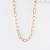 Woman necklace 553424 Mabina golden Silver 925 oval links