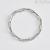 Mabina men's silver bracelet with oval links 533529