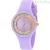 Liu Jo woman time only watch lilac silicone with crystals TLJ1423