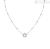 Amen Coccole woman necklace with striped star CLGOSTB3 925 silver