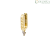Rue des Mille golden single earring with triangle Silver 925 ORZ-010 M1 AU