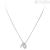 Woman necklace Amen Pray, Miraculous Love with cross CLCMZB Silver 925