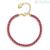 Women's Wish Brosway golden bracelet Fidelity ruby BEI065 steel with zircons