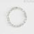 Mabina women's 925 silver oval links bracelet 533500