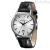 Men's Emporio Armani AR2442 steel watch with black leather strap