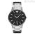 Men's watch only time Emporio Armani black AR2440 steel bracelet
