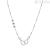 Brosway Ribbon Infinito woman necklace in 316L steel with BBN09 crystals