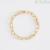 Woman bracelet Silver 925 gilded mabina with oval links and zircons 533501