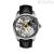 Tissot T-Complication Sequelette Mechanical watch T070.405.16.411.00 steel leather strap