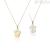 Roberto Giannotti women's angel necklace NKT318 White and Yellow Gold