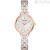Bulova Diamonds women's watch only time 98P210 bicolor with diamonds