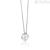 Woman necklace 925 silver point of light Mabina 553061