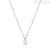 Woman Swarovski crystal drop necklace 316L Steel Brosway Rain BNR07
