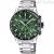 Festina men's green chronograph watch F20560 / 4 Timeless Chronograph steel