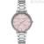 Michael Kors Pyper pink women's watch only time MK4631 steel with crystals.