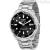 Sector watch man Oversize only time R3253102028 steel black background