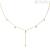 PDPaola woman necklace Silver 925 colored zircons CO01-194-U